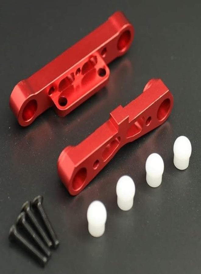 UURCSKY Aluminum Composite Suspension Mount Set for Arrma 6S Typhon Kraton Notorious 6S Felony Infraction V2 Limitless Mojave Tailon 6S BLX 1/8 Fixing Arm Upgrades Part (Red) - Image 3